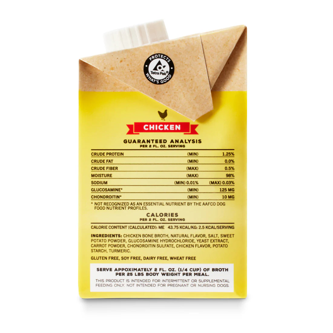 Brutus🐶Mini Hip & Joint Formula - Chicken Bone Broth 500ml