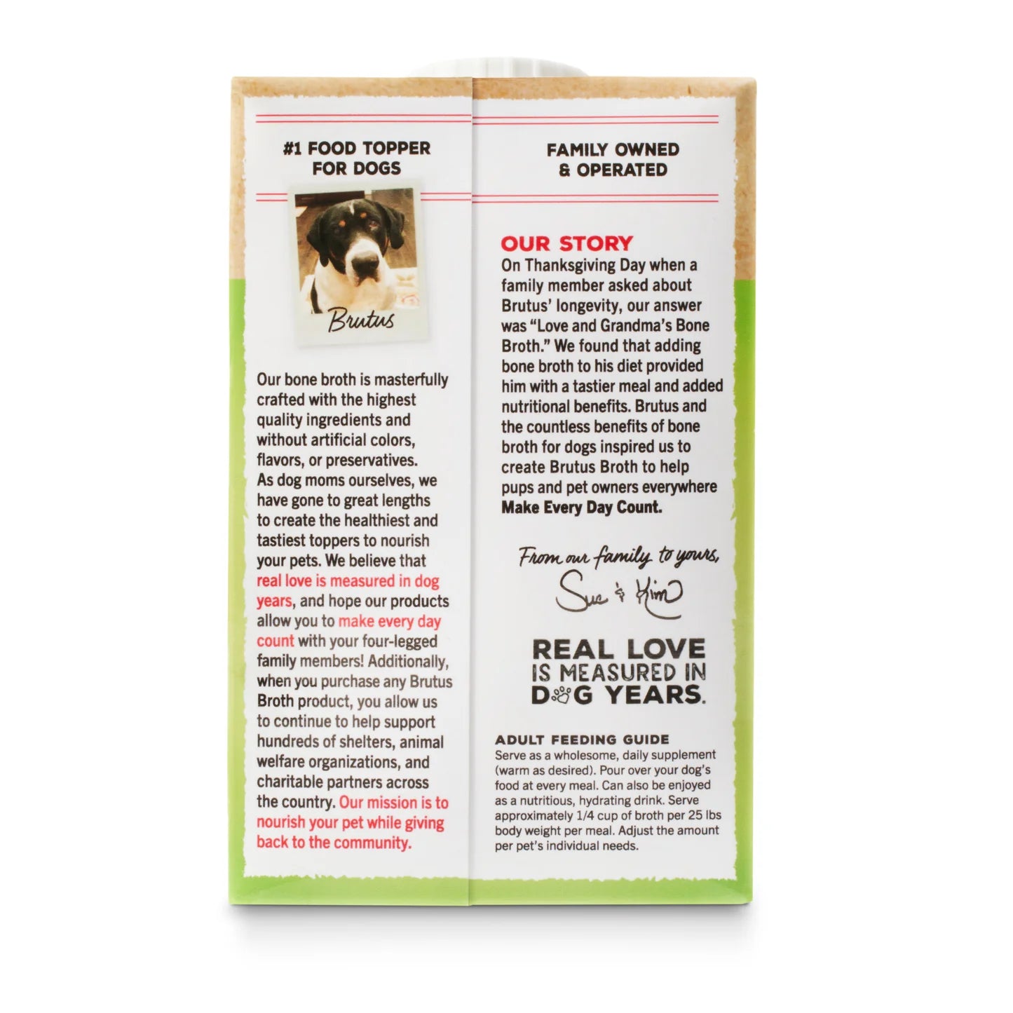Brutus🐶Mini Skin & Coat Formula - Vegetable Broth 500ml