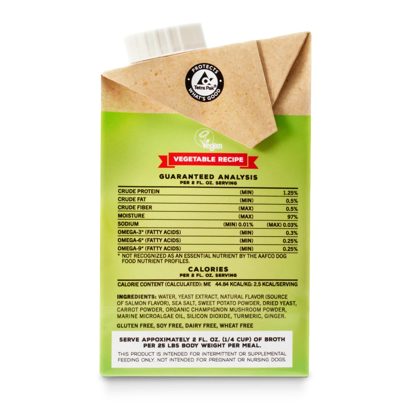 Brutus🐶Mini Skin & Coat Formula - Vegetable Broth 500ml