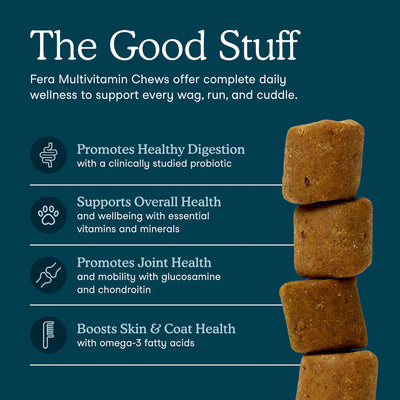 Fera Pets🐶Multivitamin Soft Chews 11.1oz