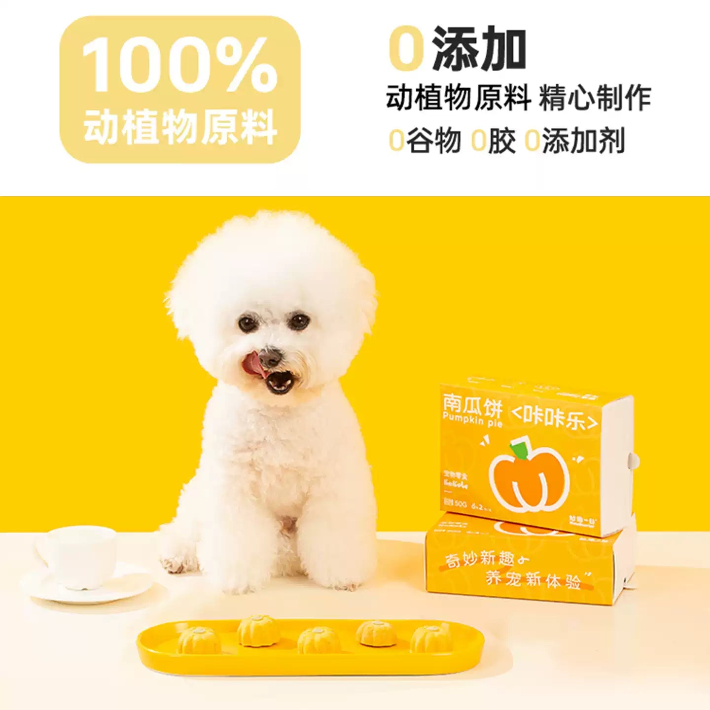 MessQuarter🐱🐶Freeze Dried Meaty Dessert Pumpkin Pie 12pc