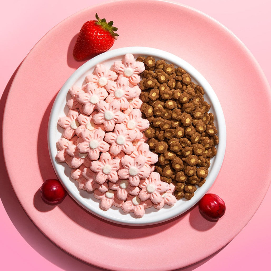 Bright🐱Freeze Dried Fish Oil & Dental Care Sakura Food Chicken Berry 9pc