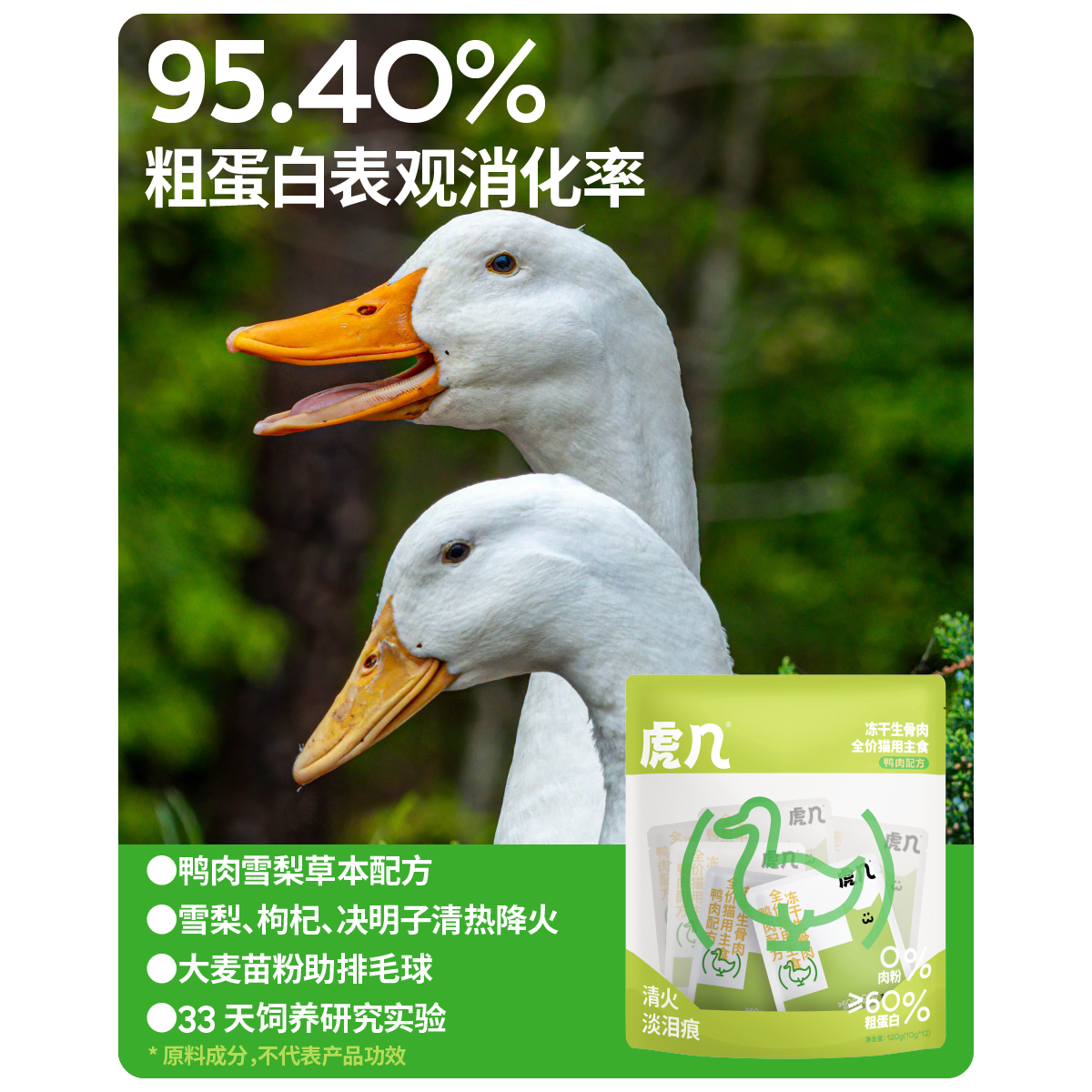 HUJI🐱Freeze Dried Complete Food 120g