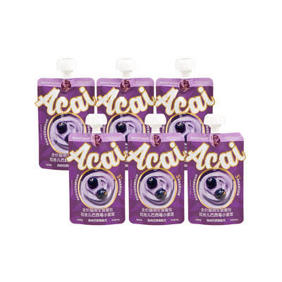 FurryTail🐱Acai Berry Complete Meal Mousse Thick Purple Purée 80g