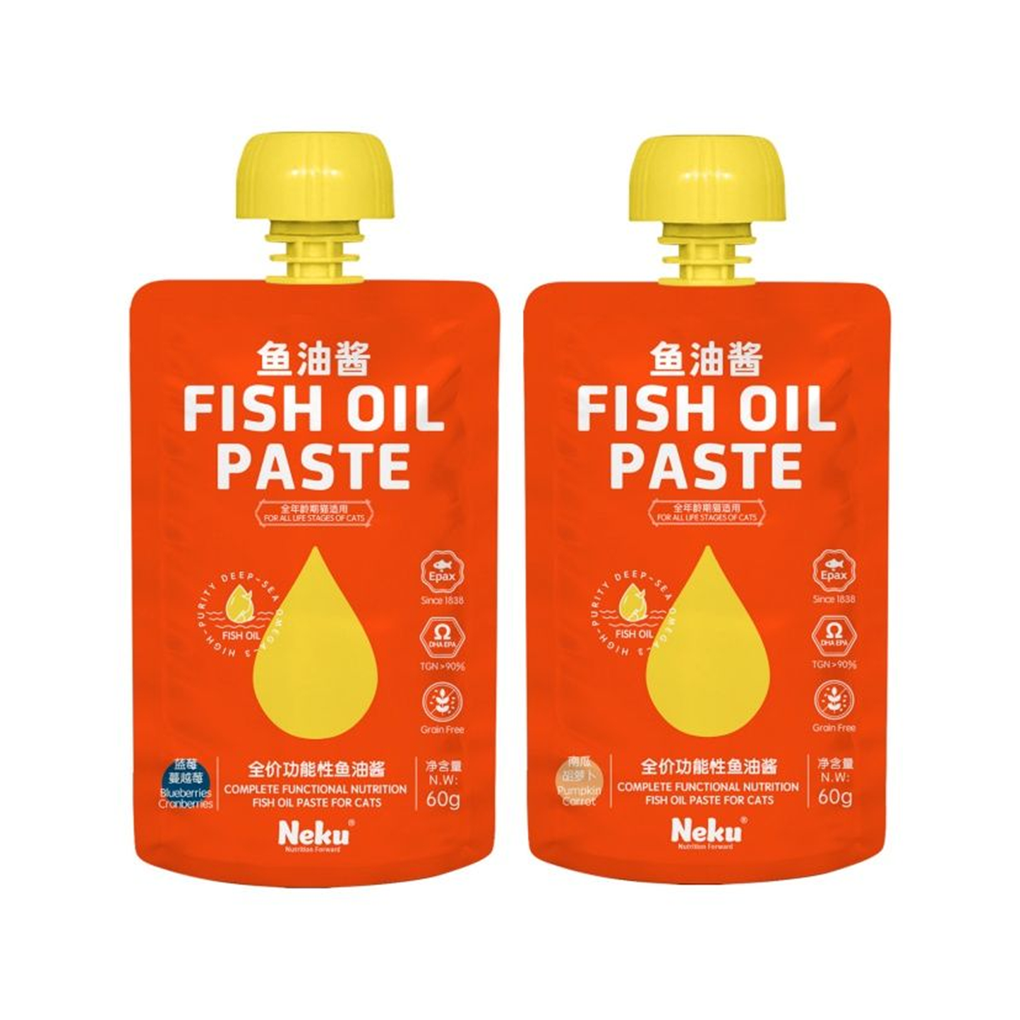 NEKU🐱Functional Skin&Coat Fish Oil Paste