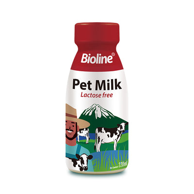 Bioline🐱🐶Lactose-Free Whole Raw Cow's Milk 220ml