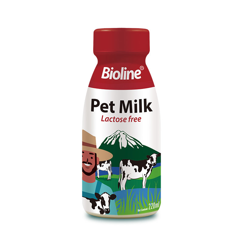 Bioline🐱🐶Lactose-Free Whole Raw Cow's Milk 220ml
