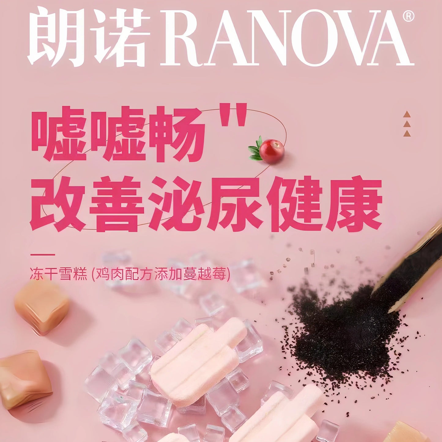 Ranova🐱🐶Freeze Dried Ice Pop Treats 48g