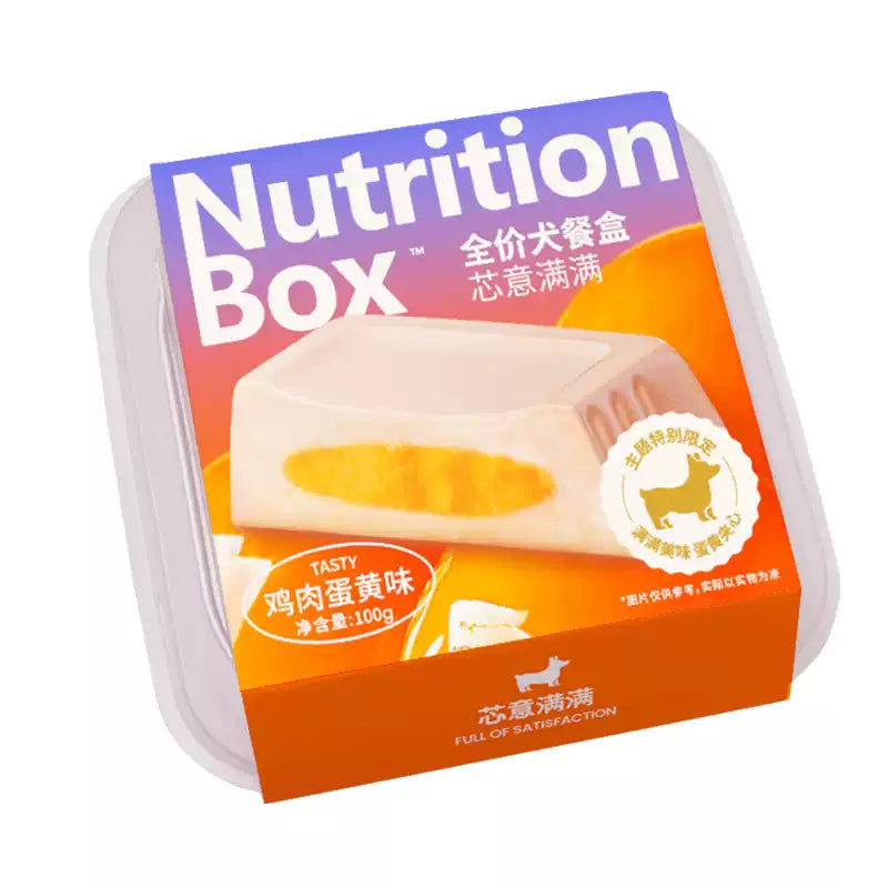 Bright🐱🐶Nutrition Wet Box - Chicken & Egg York Creamy Core 100g