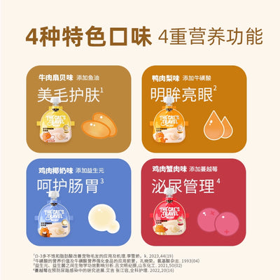 The Cat‘s Travel🐱Meat Stew Complete Churu 50g*4