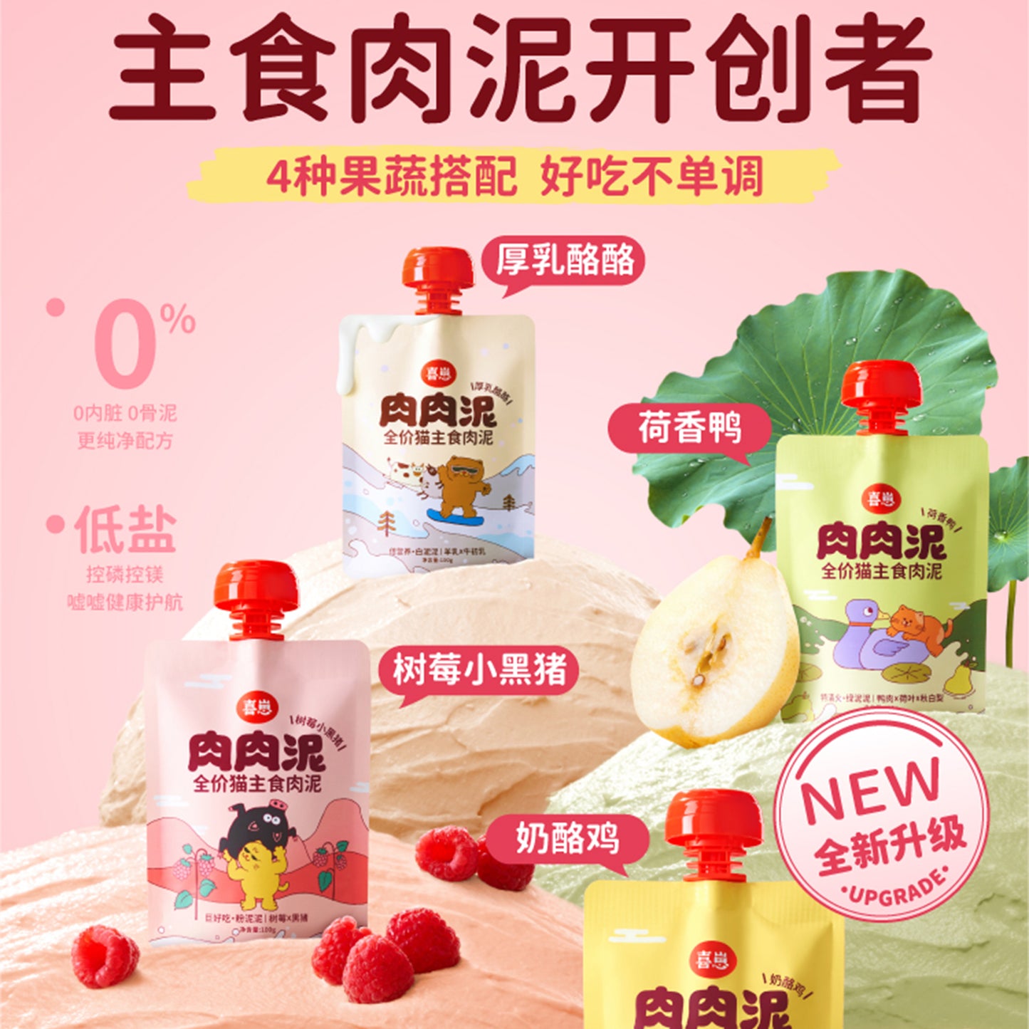 HiCubs🐱High Protein Meat Puree Churu