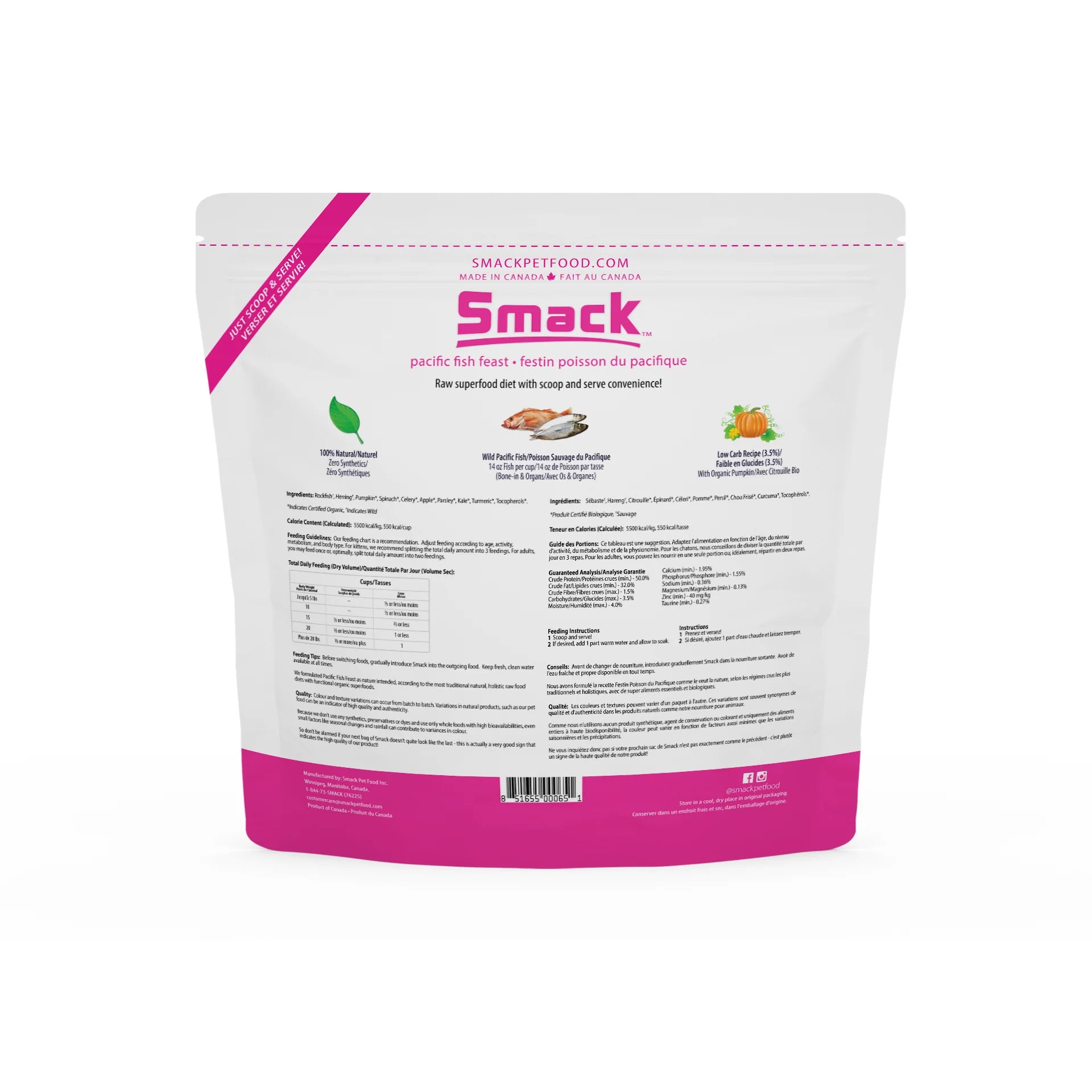 Smack🐱Air Dried Food Pacific Fish Feast