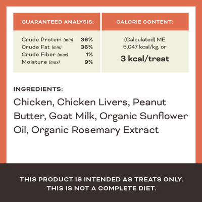 Primal🐶Freeze Dried Raw Treats You're My Butter Half 2oz
