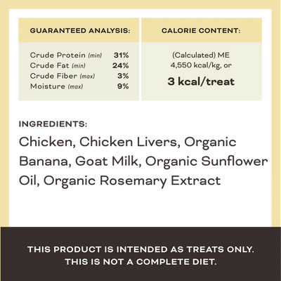 Primal🐶Freeze Dried Raw Treats Peelin’ Fantastic 2oz
