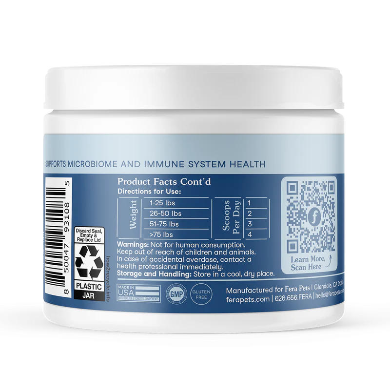 Fera Pets🐱🐶Postbiotics Plus 60g