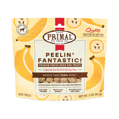 Primal🐶Freeze Dried Raw Treats Peelin’ Fantastic 2oz