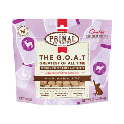 Primal🐱Freeze Dried Raw Treats The G.O.A.T. 2oz