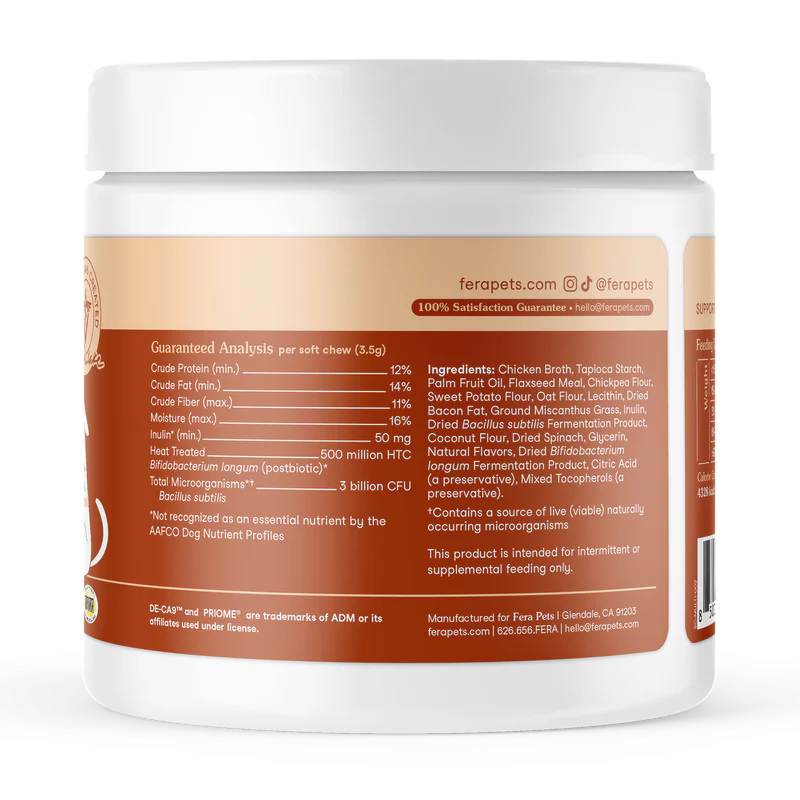 Fera Pets🐶Probiotics Soft Chews 11.1oz