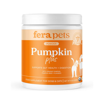 Fera Pets🐱🐶Pumpkin Plus Fiber Support 227g