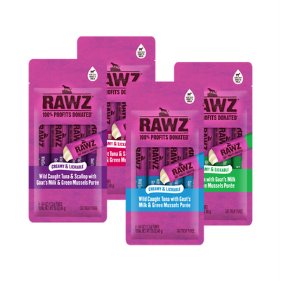 Rawz🐱Goat's Milk & Green Mussels Lickable Churu 4pc