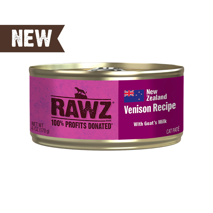 RAWZ🐱94% Venison Recipe Pate Cat Wet Food