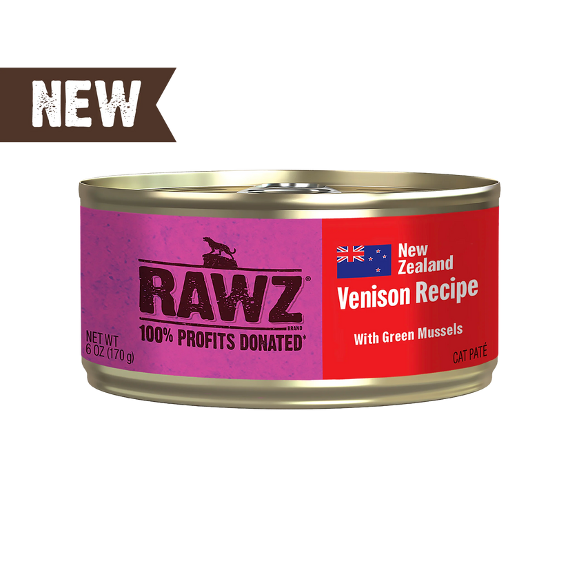 RAWZ🐱94% Venison Recipe Pate Cat Wet Food