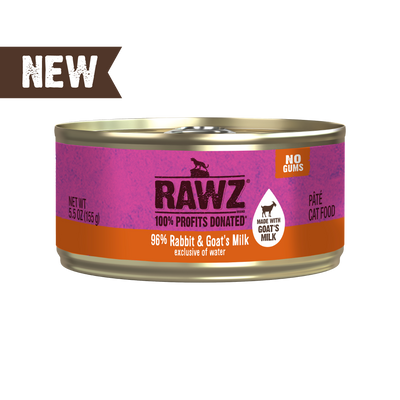 Rawz🐱96% Pate With Goat's Milk Wet Food