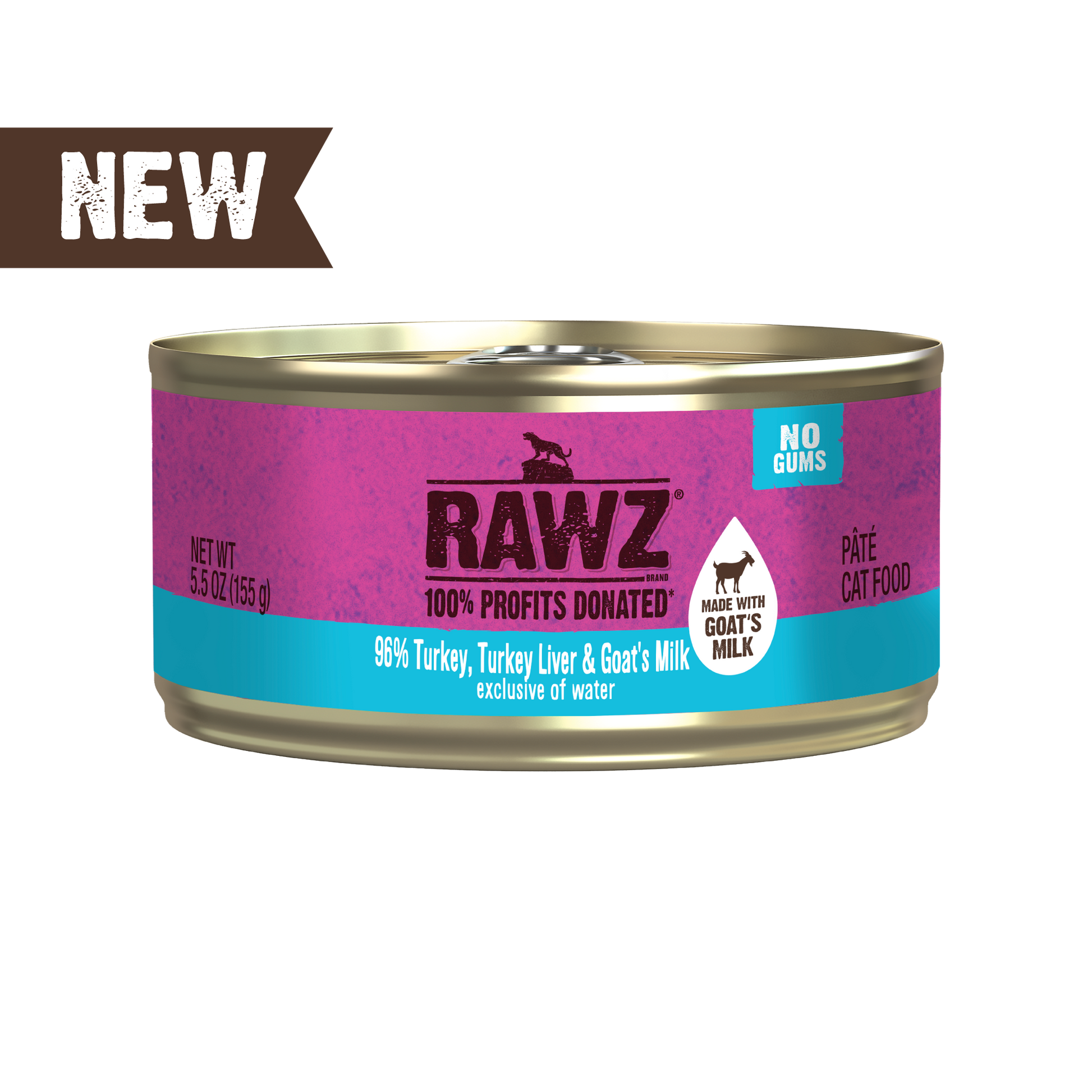Rawz🐱96% Pate With Goat's Milk Wet Food