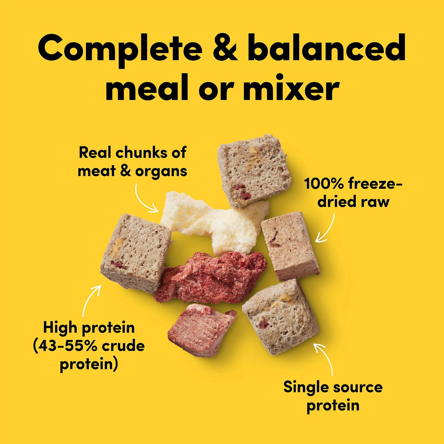 Animals Like Us🐶Freeze Dried Raw100 Beef Organs Recipe Meal 13oz