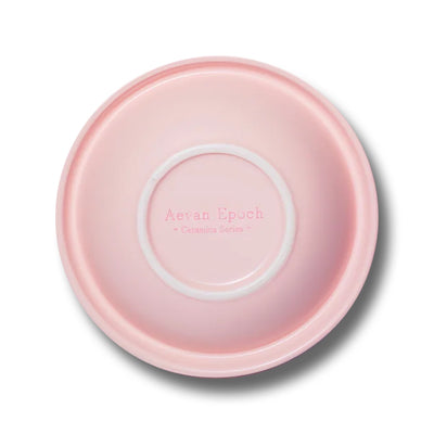 Aevan Epoch🐱🐶Premium Handcrafted Ceramic Bowl - Matte Strawberry Mochi