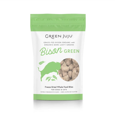 Green JuJu🐱🐶Bison Green Freeze Dried Whole Food Bites