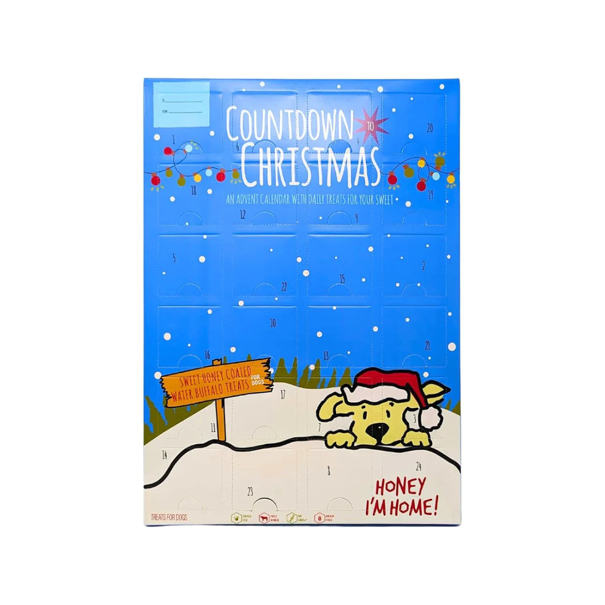 Honey I'm Home🐶Christmas Holiday Extra Large Advent Calendar
