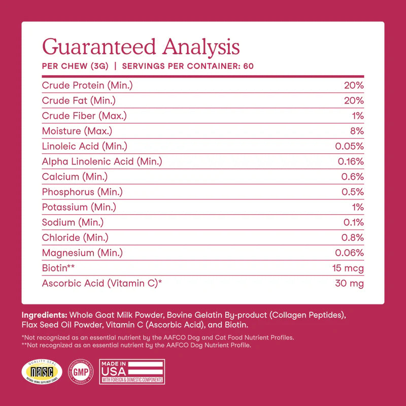 Fera Pets🐱🐶Skin + Coat Goat Milk 180g