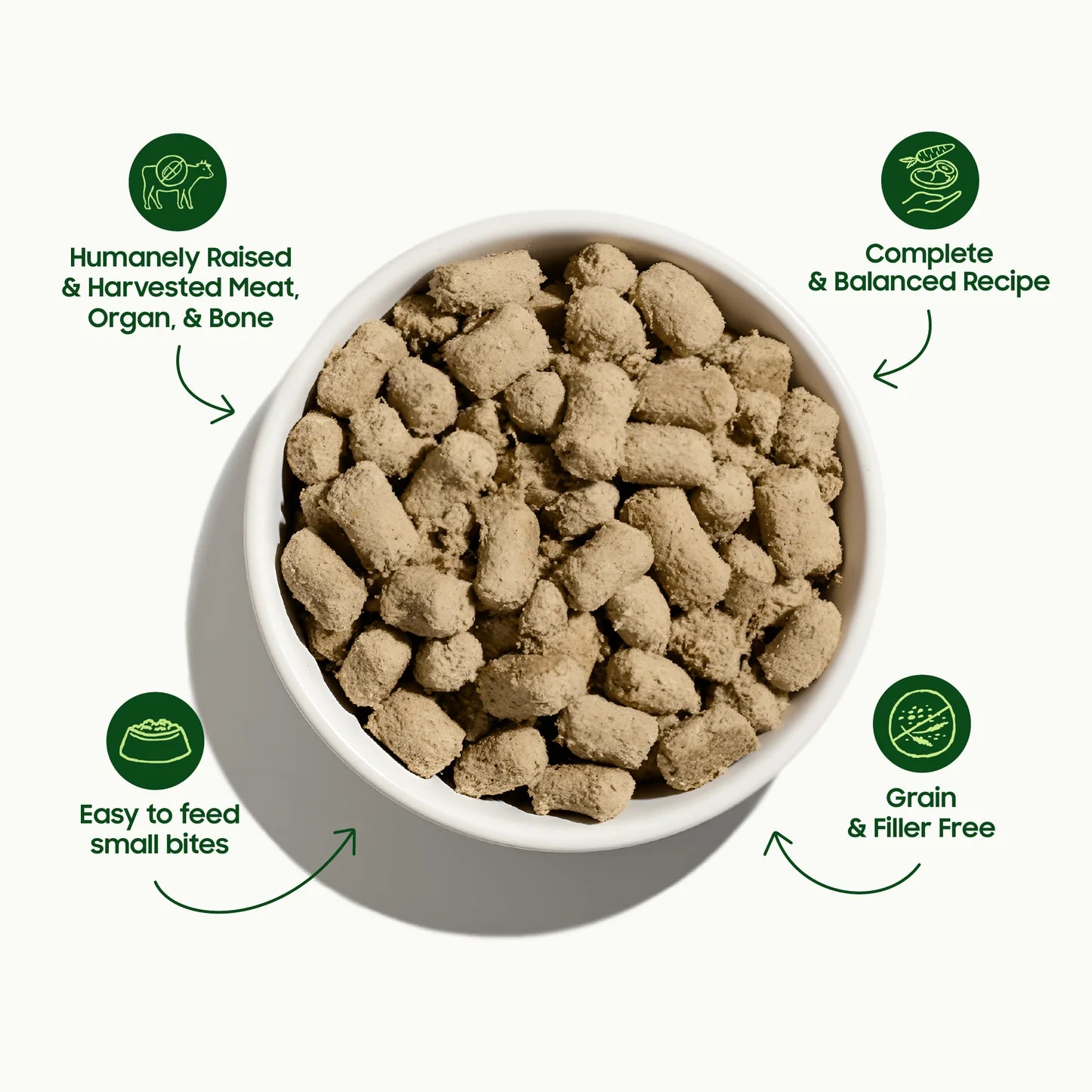 Smallbatch🐶Freeze Dried Raw Small Bites - Beef
