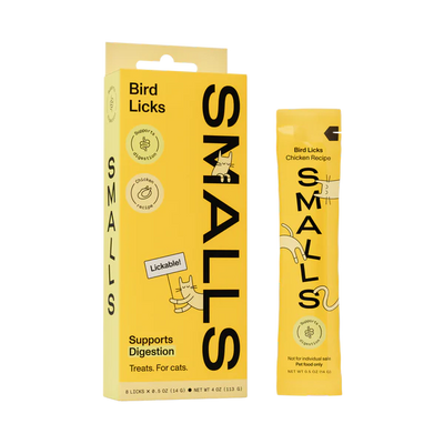 Smalls🐱Lickables Supports Digestion Skin & Coat 8pcs