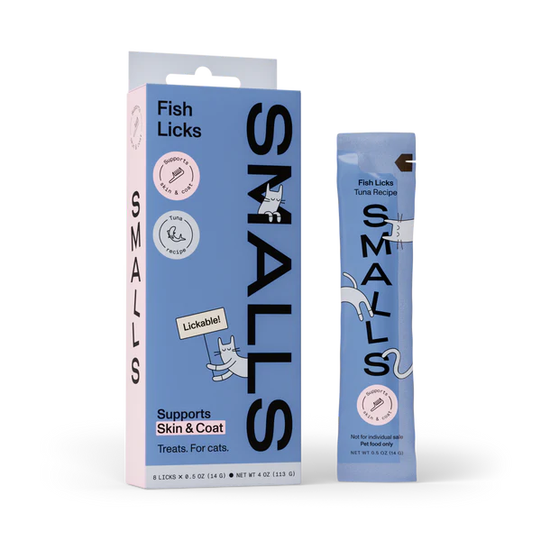 Smalls🐱Lickables Supports Digestion Skin & Coat 8pcs