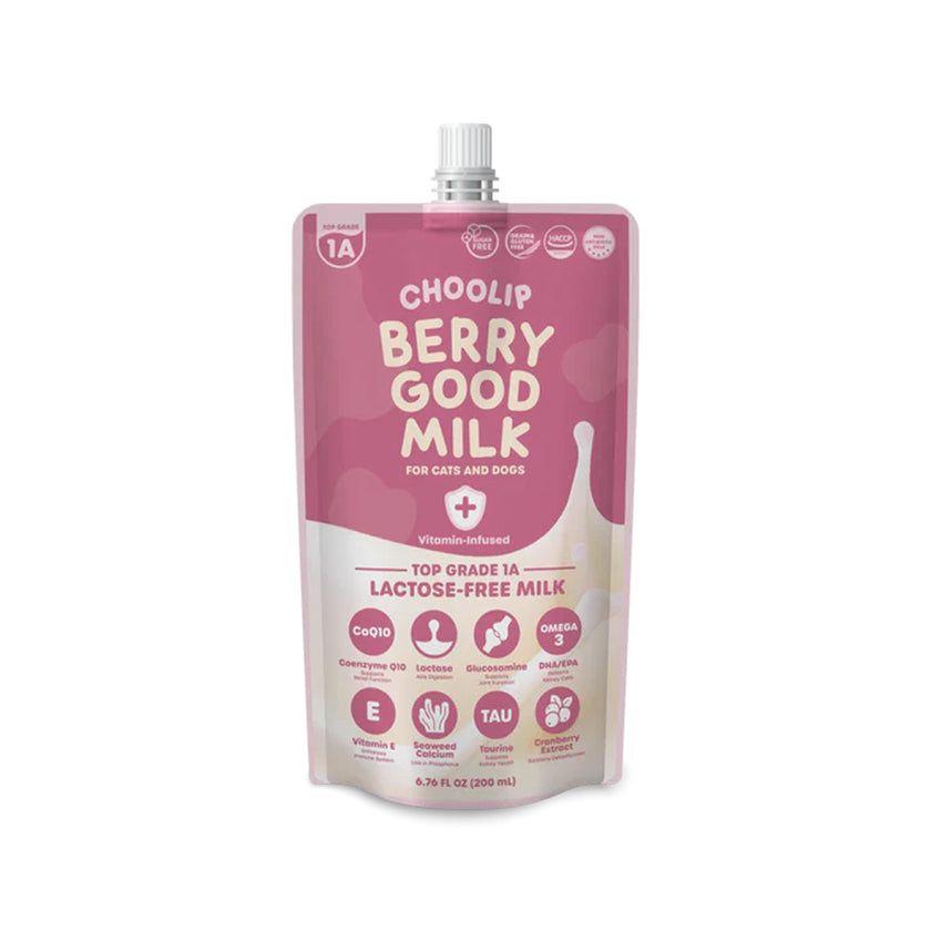 Choolip🐱🐶Berry Good Milk CoQ10 & Taurine 200ml