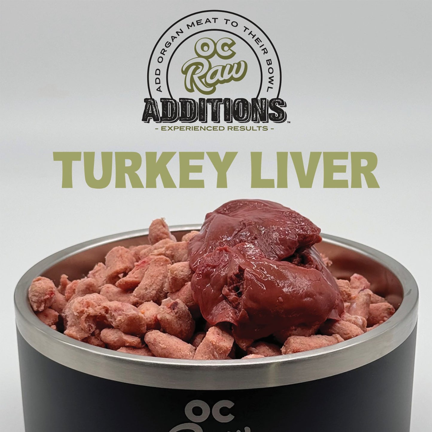 OC RAW🐱🐶Raw Frozen Box - Turkey Liver 2lb