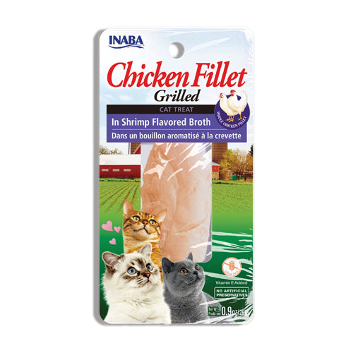 Inaba🐱Grilled Chicken Fillet In Broth 25g