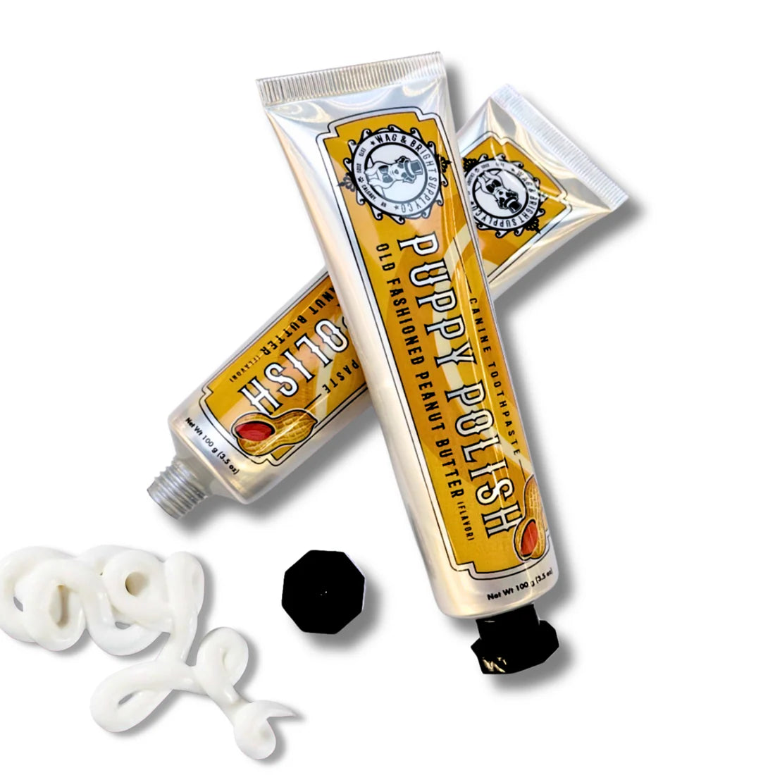 Wag&Bright🐱🐶Polish Toothpaste - Old Fashioned Peanut Butter 100g