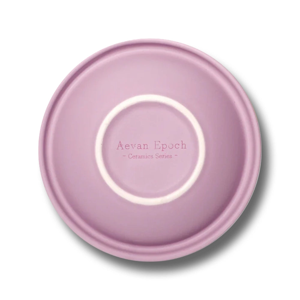 Aevan Epoch🐱🐶Premium Handcrafted Ceramic Bowl - Matte Violet