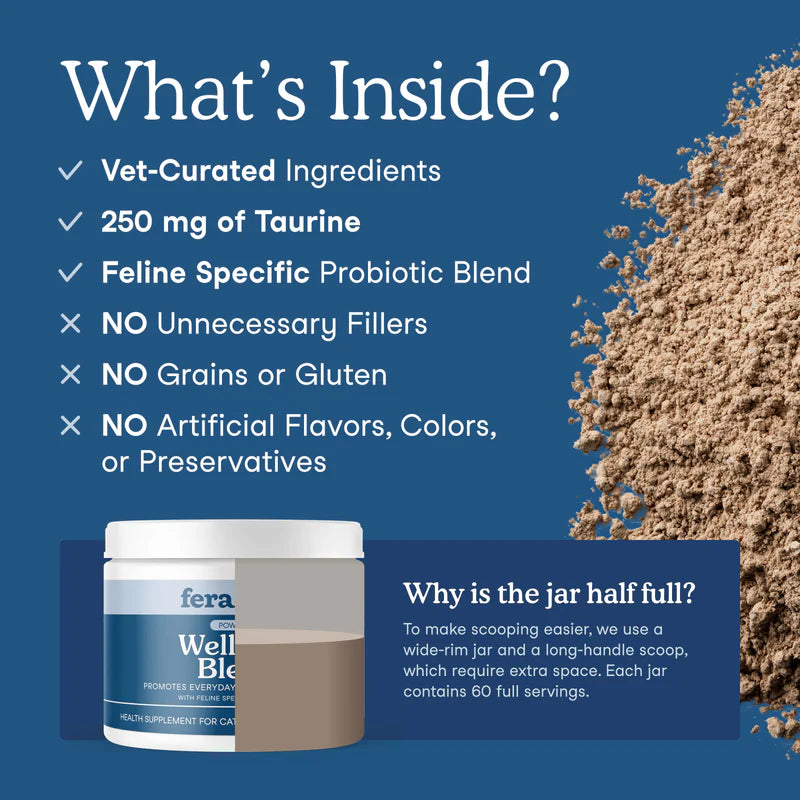 Fera Pets🐱Wellness Blend for Cats 60g