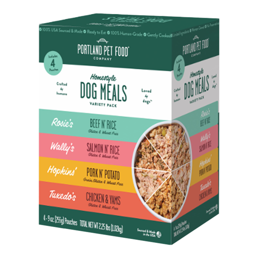 Portland🐶Grain Free Homestyle Wet Food Pouch 9oz