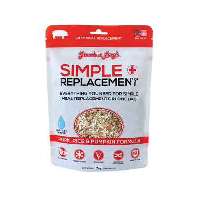 Grandma Lucy‘s🐱🐶Freeze Dried Simple Replacement Anti-Diarrhea - Pork 7oz