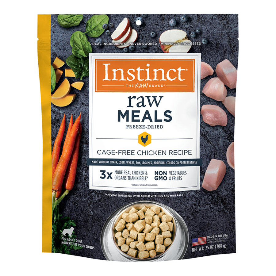 Instinct🐶100% Raw Freeze-Dried Meals Real Dog Food