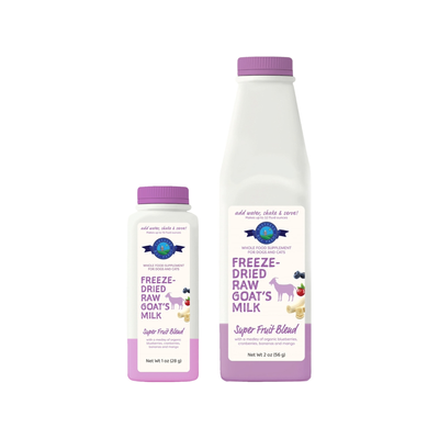 Shepherd Boy Farms🐱🐶Freeze-Dried Raw Goat's Milk - Fruit Blend