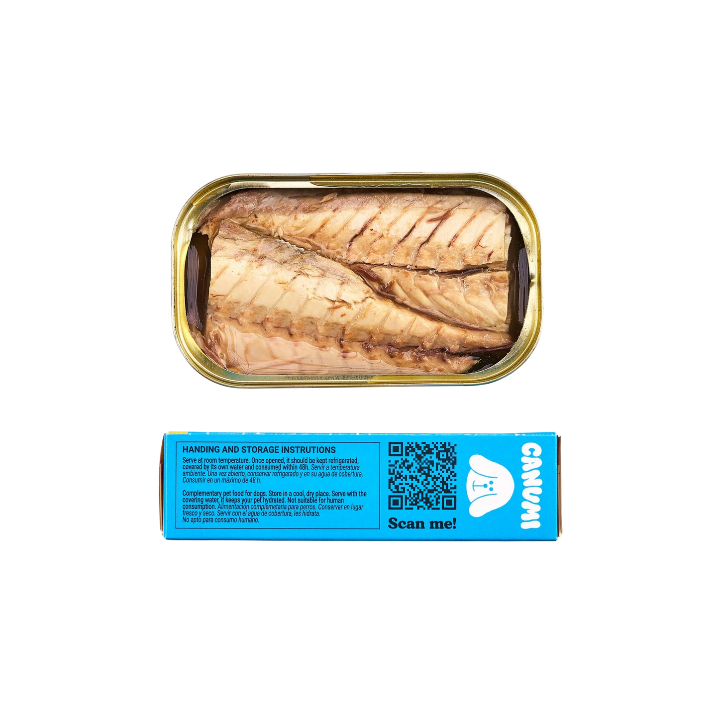 Canumi🐱🐶Wild Atlantic Mackerel Fillets 6oz