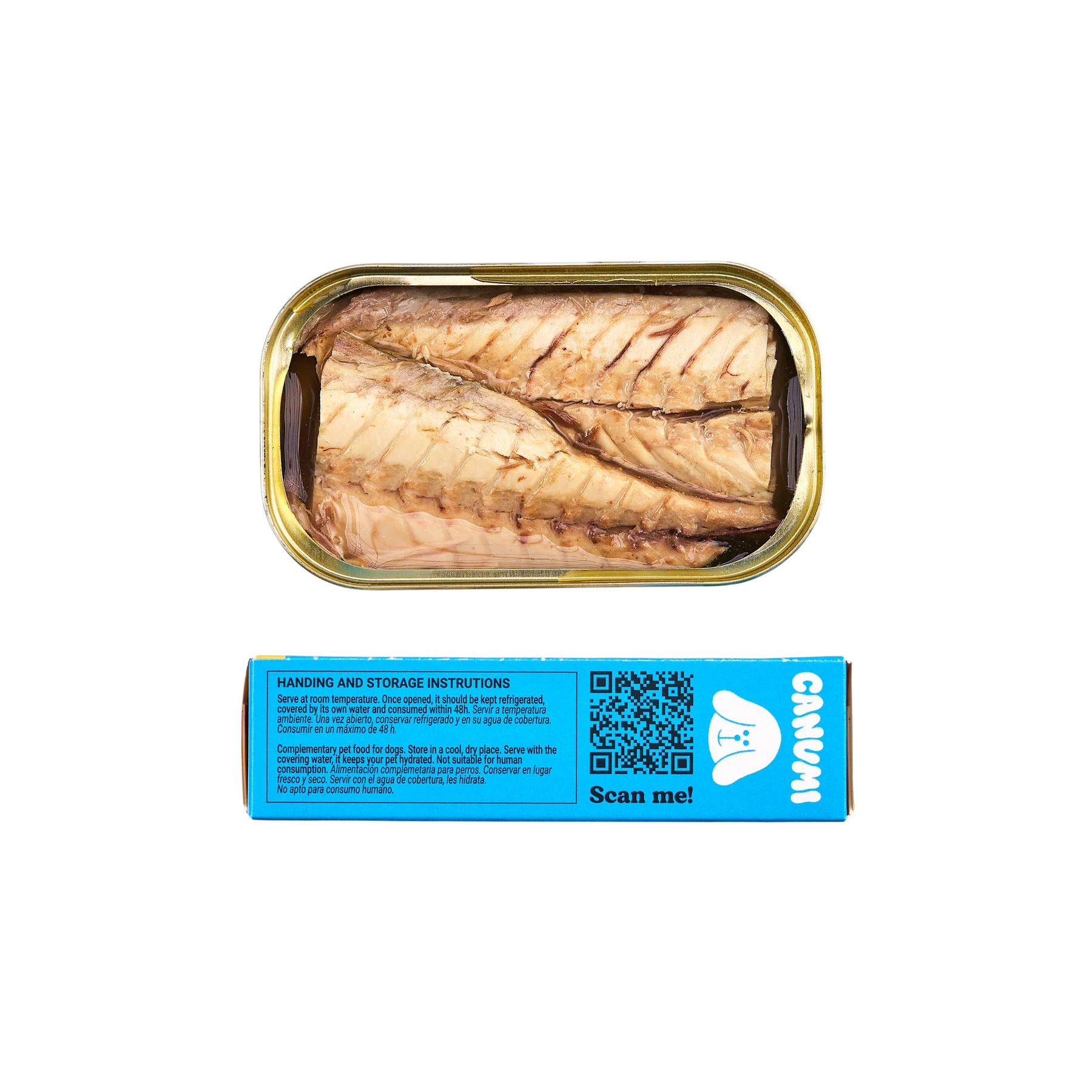 Canumi🐱🐶Wild Atlantic Mackerel Fillets 6oz