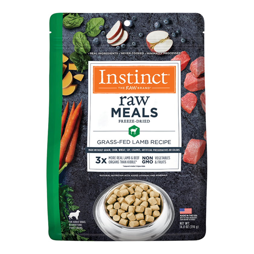 Instinct🐶100% Raw Freeze-Dried Meals Real Dog Food