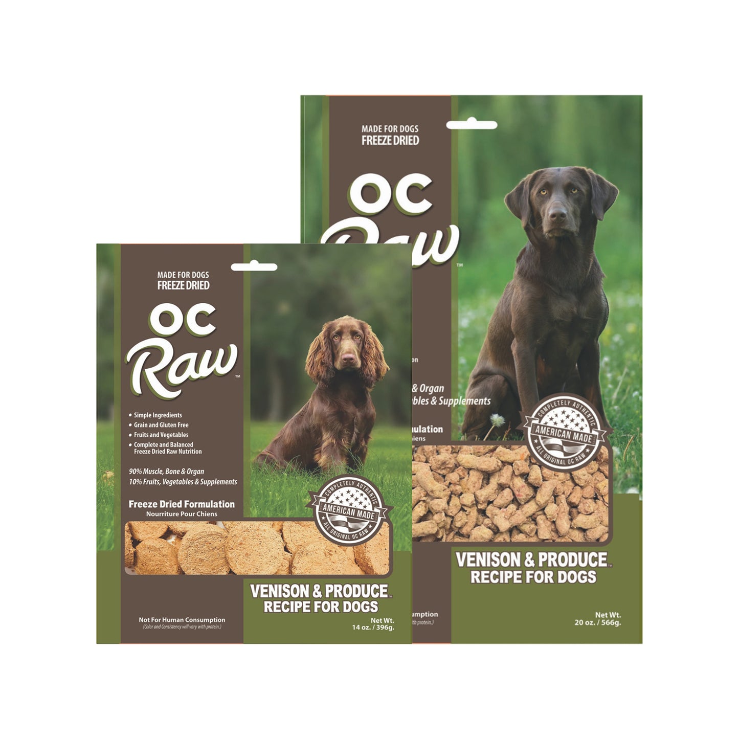 OC RAW🐶Venison Complete Freeze Dried Food